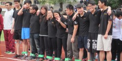 105學年度中華大學運動會10人11腳