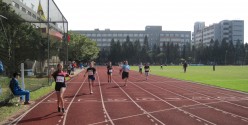 105學年度中華大學運動會女子100公尺